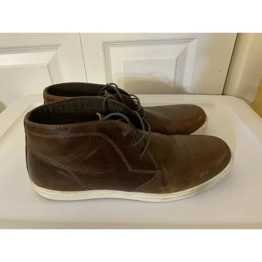 Michael Shannon Men’s Sz 10 Radcliffe Chukka Boots Brown‎